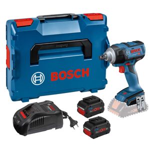 Boulonneuse 18V GDS 18V-300 + 2 batteries Procore 5,5 Ah + chargeur + L-BOXX 136 - BOSCH - Publicité