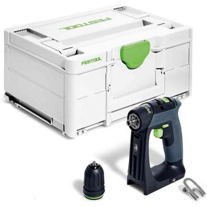 Festool Perceuse-visseuse 18V CXS 18-BASIC (sans batterie ni chargeur) en coffret Systainer 3 - FESTOOL - 576882