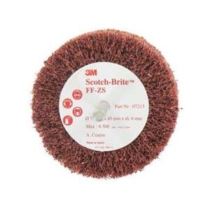 Brosse 3M scotch-brite FF-ZS coarse diamètre 75 mm x 1 - Publicité