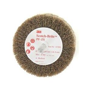 Brosse 3M scotch-brite PF-ZS medium diamètre 75 mm x 10 - Publicité