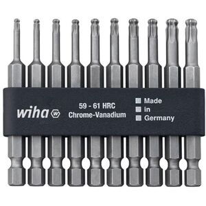 Wiha Jeu d'embouts TORX 10 pièces 7045BE 9570 70 mm - Publicité