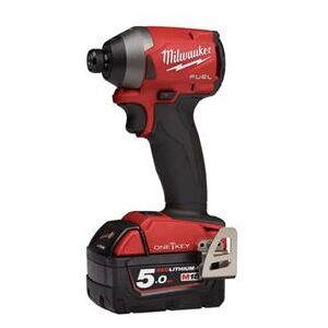 Visseuse à chocs MILWAUKEE FUEL M18 ONEID2-502X - 2 batteries 18V 5.0Ah - 1 chargeur rapide M12-18FC 4933464091 - Publicité