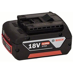 Bosch 2607336816 Batterie coulissante 18V-4Ah Heavy Duty, Noir/rouge Noir - Publicité