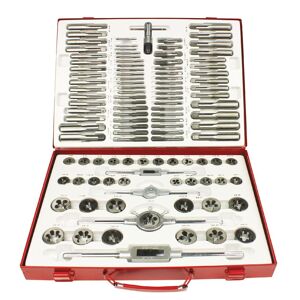 Set de tarauds et filieres pouce 110 pcs MW Tools SKC110ETS