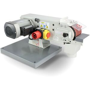 Torros Ponceuse à bande d'établi pour métaux avec bande abrasive 100x1220 mm 19 m/s 1,5 kW 400V Torros