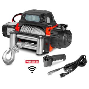 Mw Tools Treuil électrique 24V 5443 kg câble 26m acier télécommande sans fil MW Tools