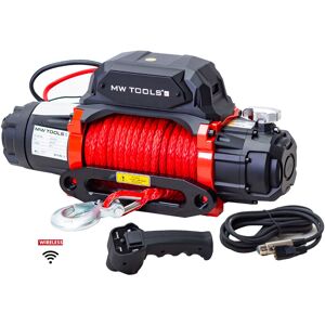 Mw Tools Treuil électrique 12V 5443 kg câble 26m synthétique télécommande sans fil MW Tools