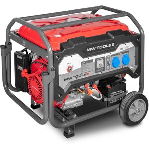 Groupe électrogène essence 5,0kW 230V - démarrage électrique MW Tools BG50E - Publicité