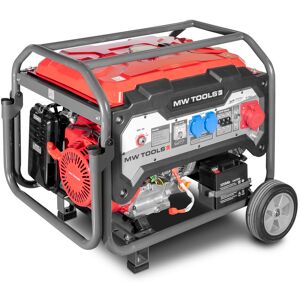 Mw Tools Groupe électrogène essence 6,5kW 3x400V - démarrage électrique MW Tools