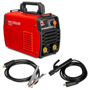 Mw Tools Poste à souder électrode MMA 220A écran LCD 230V avec accessoires MW Tools