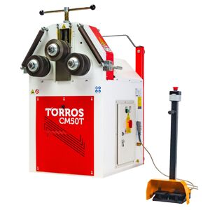 Torros Cintreuse industrielle 3 galets 2 motorisés horizontal/vertical 1,5kw 400v Torros