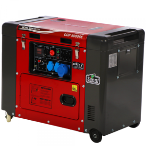 GeoTech-Pro GeoTech Pro DGP8000SE - Groupe électrogène 6 kW monophasé diesel - Insonorisé