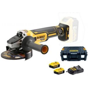 Meuleuse d'angle 125 mm Dewalt avec 2 batterie 18V 5.0 Ah + coffret - Publicité