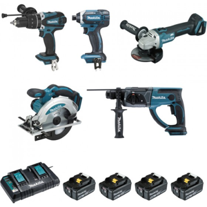 Pack 5 machines Makita - Publicité