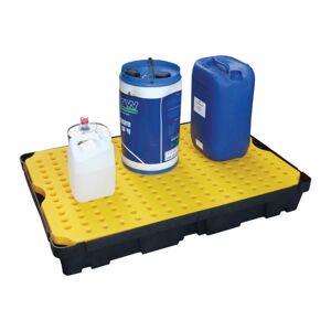 Axess Industries bac de rétention polyéthylène avec caillebotis   capacité rétention 100 l  ...