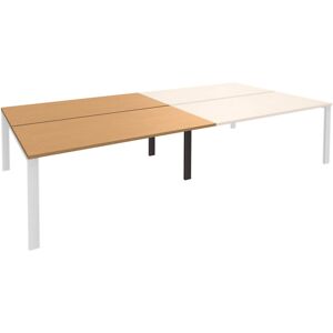 Axess Industries bureau avec plateau coulissant   dim. plateau lxp 120 x 163 cm   face double...