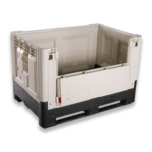 Axess Industries caisse palette pliable smartbox avec trappe d'acces 1200 x 800