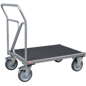 Axess Industries chariot a dossier amovible avec plateau antiderapant   dim. utile lxl 1000 x...