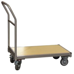 Axess Industries chariot modulable a dossier tubulaire   dim. utile lxl 850 x 500 mm