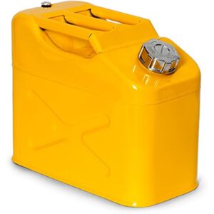 Axess Industries jerrican de transport en tôle d'acier avec bouchon a vis   capacite 10 l