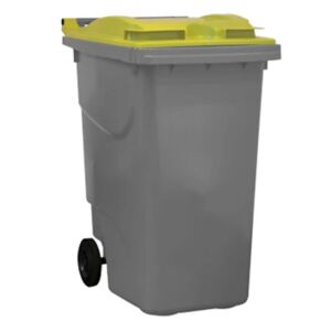 Axess Industries conteneur poubelle 360l   modele avec barre ventrale