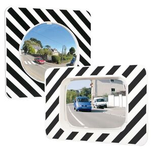 Axess Industries miroir de securite routiere   dist. max. utilisation 8   dim. optique 600 / 400
