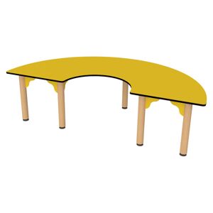 Axess Industries table demie-lune pour creche   taille t1