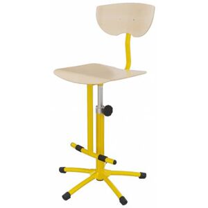 Axess Industries chaise scolaire pour travaux pratiques   repose-pieds oui   modele reglable...