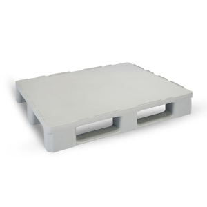 Axess Industries palette plastique 1200x1000 medium vierge pleine pour charges moyennes  ...