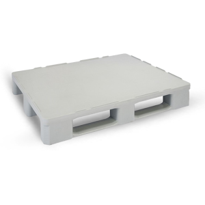 Axess Industries palette plastique 1200x1000 medium vierge pleine pour charges moyennes  ...