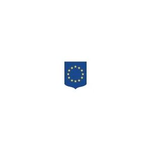 Axess Industries ecusson porte drapeaux standard pour façade   modèle union européenne