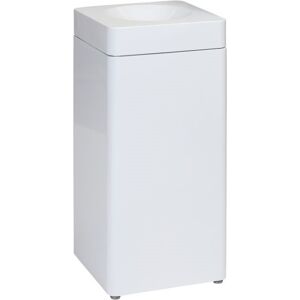 Axess Industries poubelles modulaires anti-feu   forme carre   coloris blanc