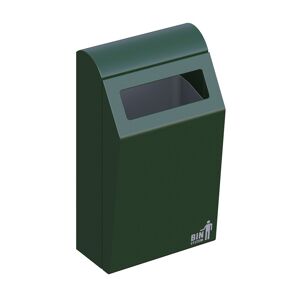 Axess Industries poubelle d'exterieur haute qualite   coloris vert