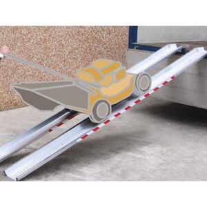 Axess Industries rampes antiderapantes avec rebords   charge 1500 kg   long. 1000 mm