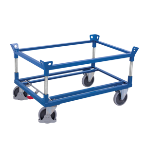 Axess Industries chariot porte-palettes avec cadre rehausse charge 500 kg   pour palette de...