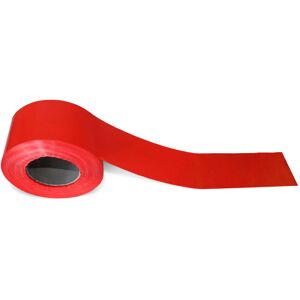 Axess Industries rubalise de signalisation à fond uni   coloris rouge   larg. 50 mm