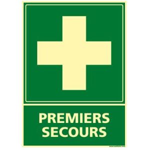 Axess Industries signaletique de secours et consignes d'urgence   type premier secours   modele -