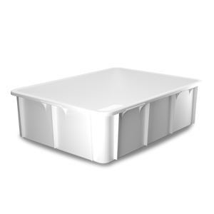 Axess Industries bac plastique  alimentaire bord en u - 80 à 120 l   volume 80 l