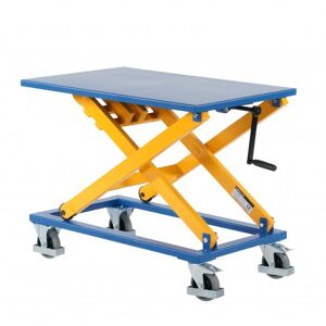 Axess Industries table elevatrice manuelle a manivelle