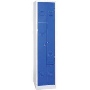 Axess Industries vestiaire en l - largeur 300 mm   nbre de colonnes 1   fermeture a serrure a...