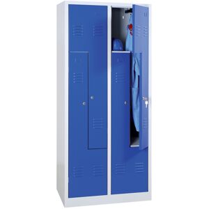 Axess Industries vestiaire en l - largeur 300 mm   nbre de colonnes 2   fermeture a moraillon...