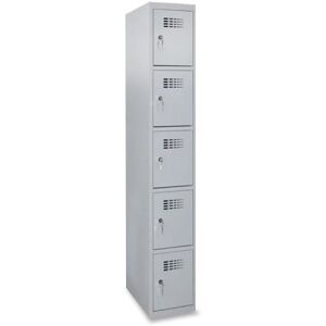 Axess Industries vestiaire casier multicases 5, 10, 15 ou 20 cases - larg. 300 mm   nbre de...