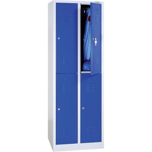 Axess Industries lot de 3 vestiaires multicases 2 cases superposees a monter