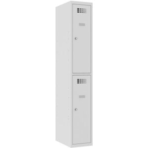 Axess Industries vestiaire multicases 2 cases superposees - larg. 300 mm   nbre de colonnes 1...