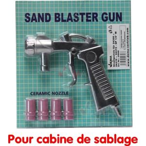 Dema Pistolet et buses pour cabine de sablage et sableuse mobile