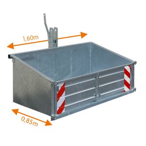 Dema Benne agricole 3 points LSL 16 galvanisée - avec dispositif de bascule
