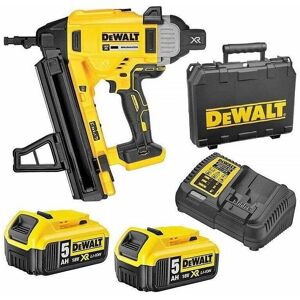 Dewalt Kit Cloueuse à béton Dewalt XR 18V avec 2 batteries DCN890P2-QW