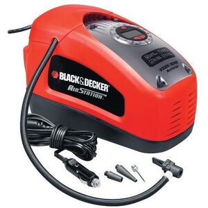 BLACK & DECKER Black&amp;Decker ASI30 Compresseur voiture MINI 12V / 230V 11BAR