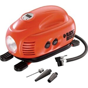 BLACK & DECKER Black &amp; Decker ASI200 Compresseur 12V 8,3 bar 9,5 L / min.