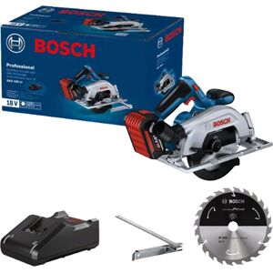 Bosch GKS 185-LI Scie circulaire sans fil 18V Brushless , 1x 5,0 Ah, GAL 18C-40 06016C1223